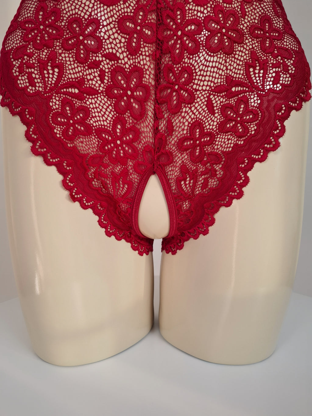 Love In Lace Bodysuit | Red